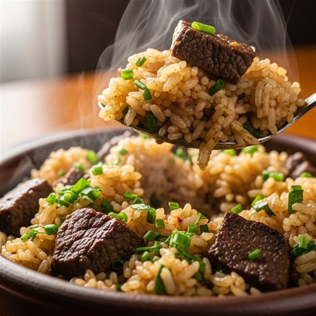 Arroz com carne