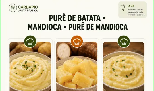 Montagem das marmitas